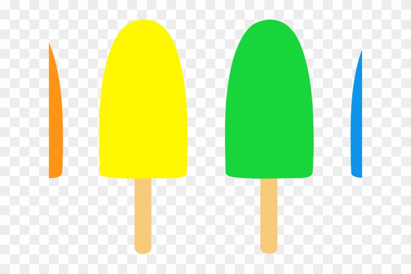 Popsicle Clipart Divider - Ice Cream Bar #554621