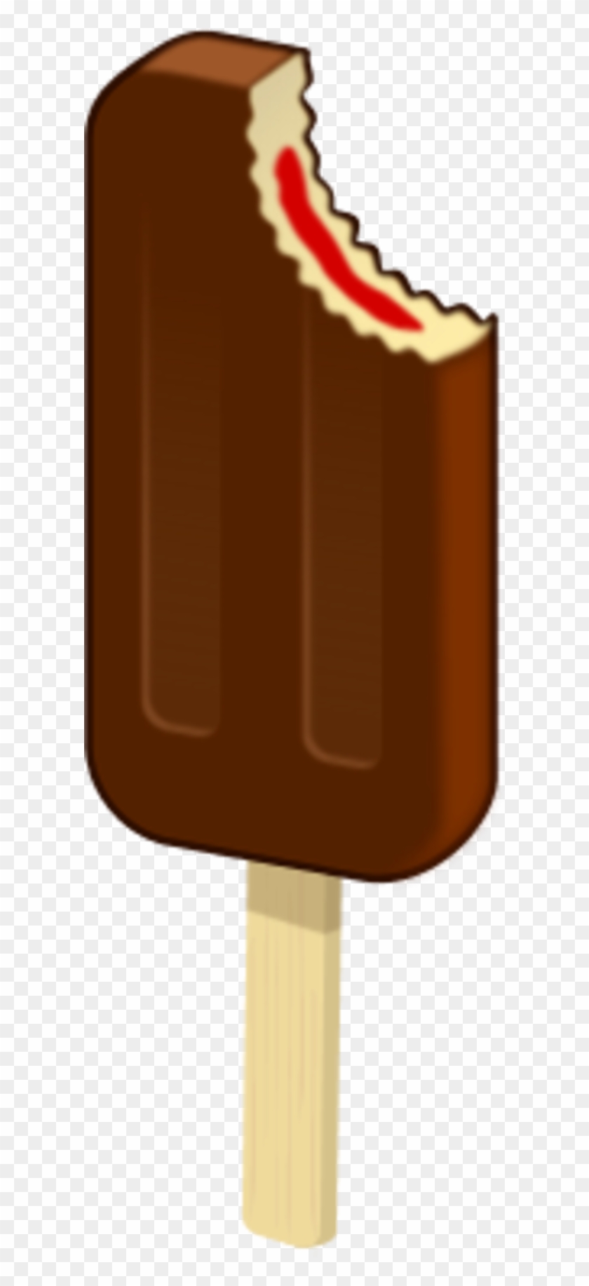 Chocolate Ice Cream Clipart - Chocolate Popsicle Clipart #554632