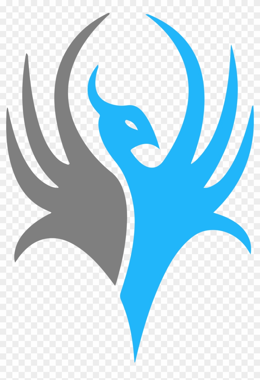 Blue Phoenix Logos Clipart Black And White Download - Phoenix Decal Roblox  Transparent PNG - 1400x1400 - Free Download on NicePNG