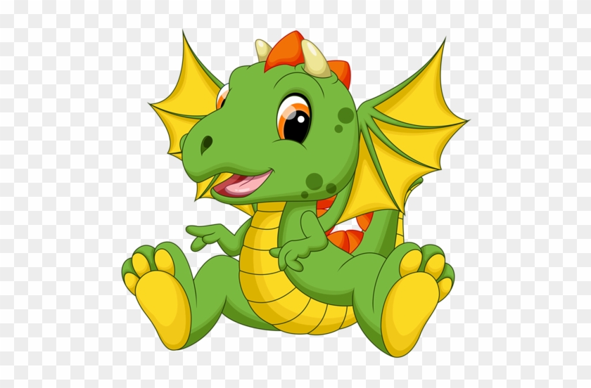 10 - Baby Dragon Cartoon #554667