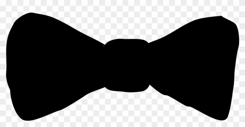 Tie Clipart Transparent - Black Bow Tie Clipart #554686
