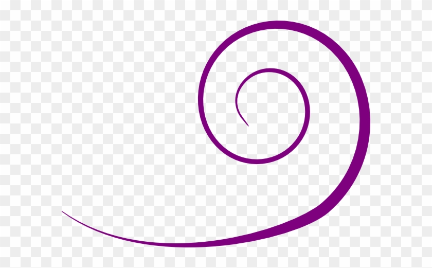Purple Swirl Clipart #554731