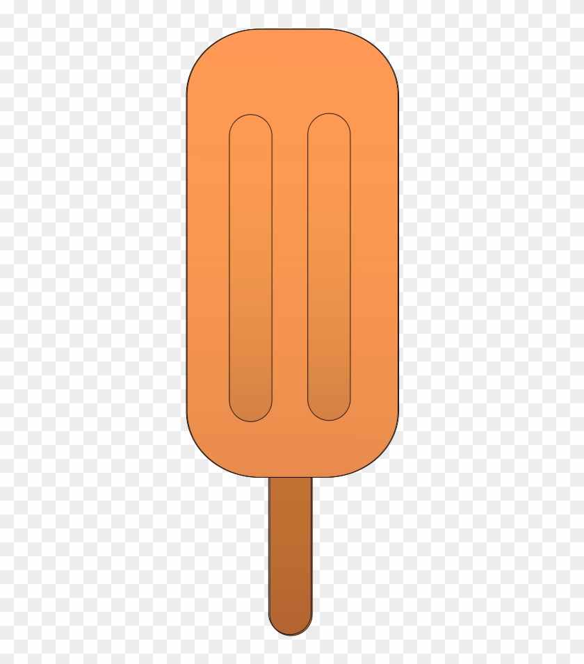 Orange Popsicle Png Images - Paleta Clipart #554771