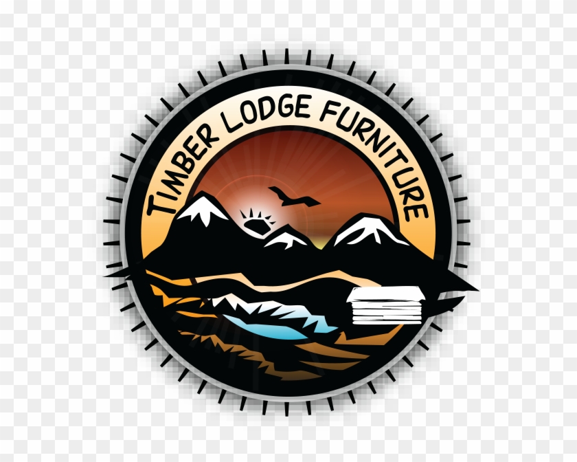 Timber Lodge Furniture - Adesivi Murali – Wall Stickers – Montagne #554852