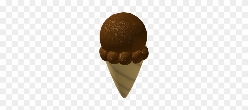 Chocolate Ice Cream - Ice Cream Cone #555078