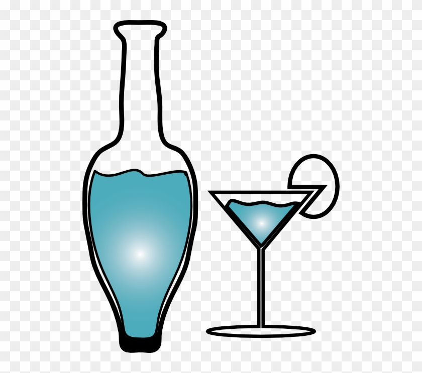 Drinking Glass And Bottle Icon Clipart - ايقونة ماء #555194