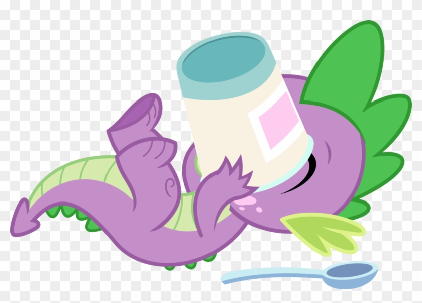 Baby Dragons Really Love Ice Cream By Porygon2z - Spike The Bigger Baby Dragon #555218
