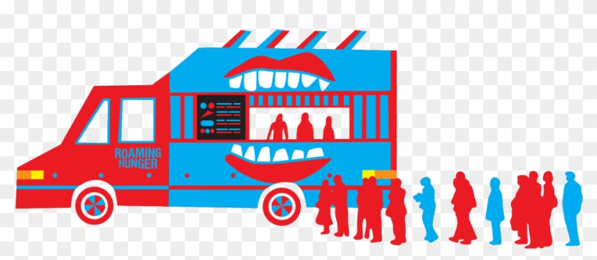 Shake By Black Tap Food Truck - Food Truck Red And Blue #555223