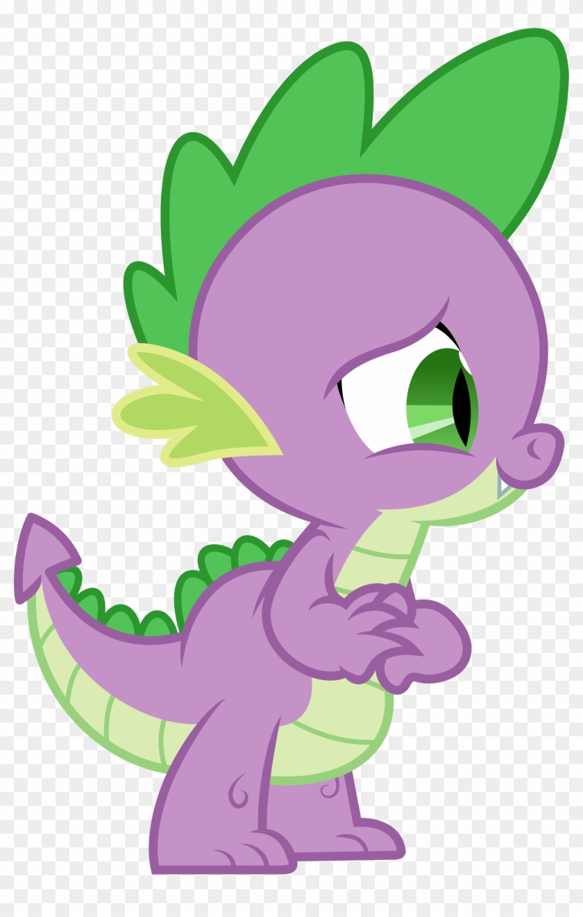 Spike My Little Pony Twilight Sparkle - Mlp Spike Cute Vector #555238