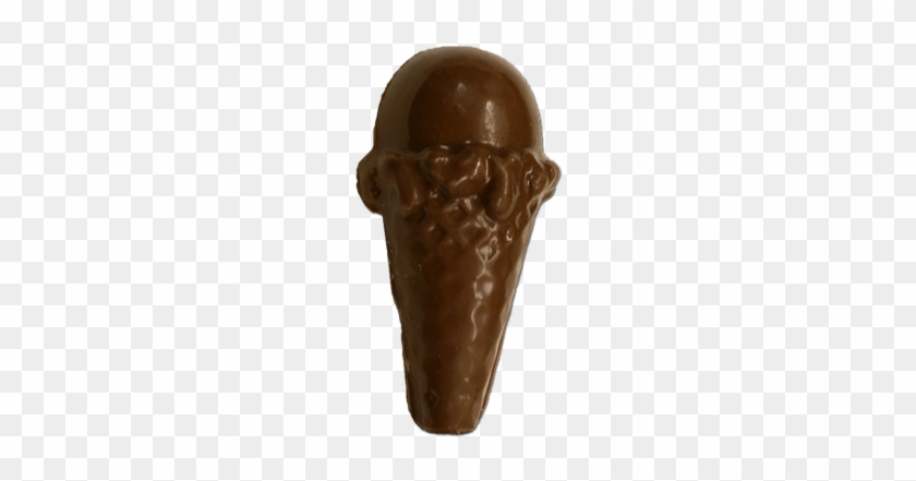 Ice Cream Cone Lollipop - Chocolate Ice Cream #555270
