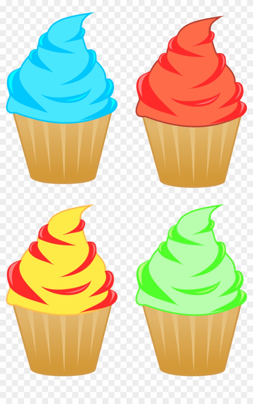 Big Cupcake Vector By Faultekaiser Big Cupcake Vector - Digital Art #555289