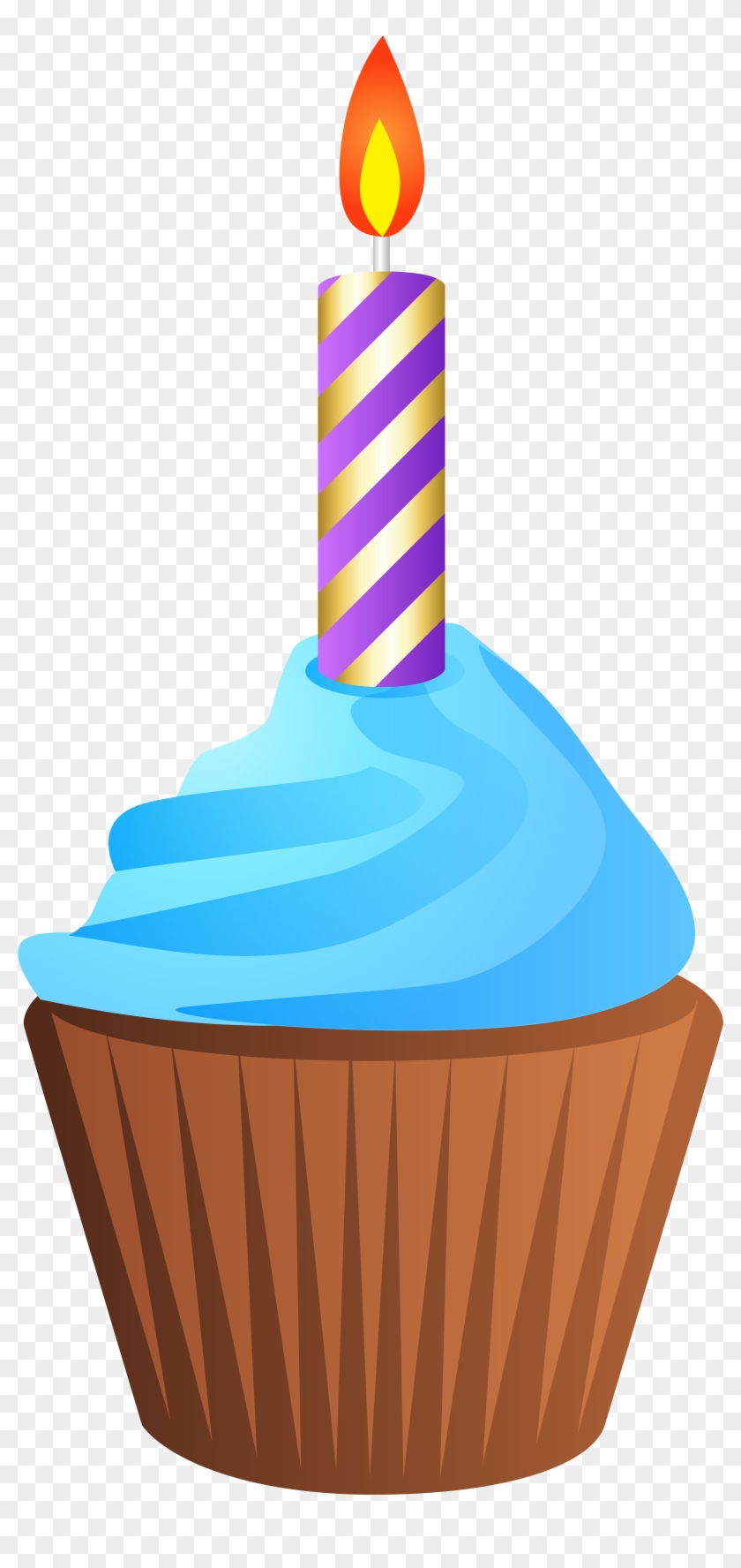 Birthday Cake Muffin Cupcake Clip Art - Birthday Cake Muffin Cupcake Clip Art #555394