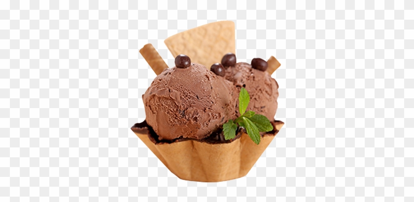 Chocolate Ice Cream Ice Cream Cone Waffle - Chocolate Ice Cream Ice Cream Cone Waffle #555490