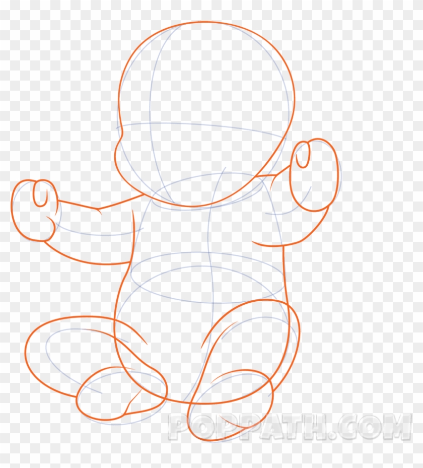 How To Draw A Baby With A Pacifier - How To Draw A Baby With A Pacifier #555486