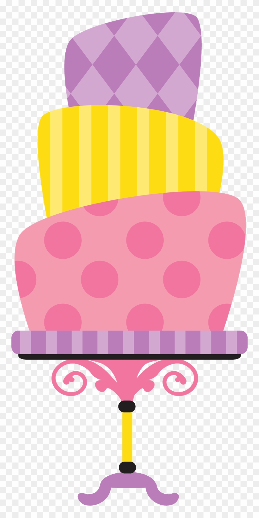 Birthday Cake Party Paper Clip Art - Birthday Cake Party Paper Clip Art #555531