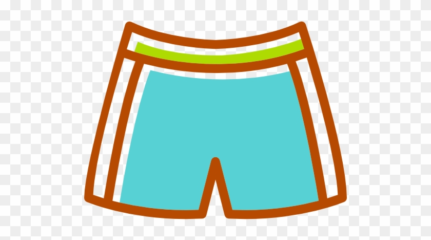 Swimsuit Free Icon - Shorts #555550
