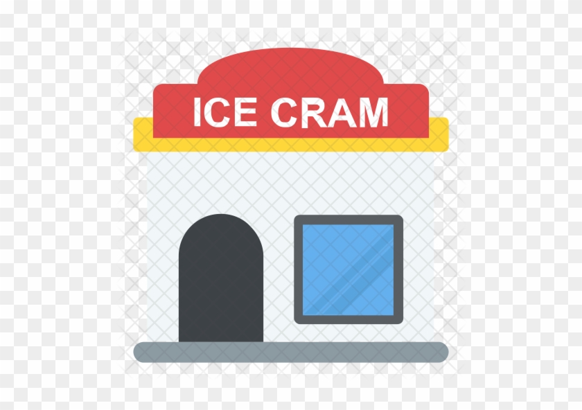 Ice-cream Parlor Icon - Ice Cream Parlor #555558