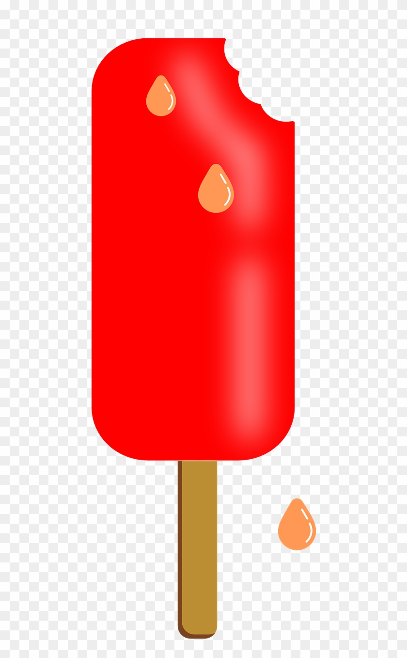 Popsicle Clipart Strawberry - Picole Png Desenho #555569