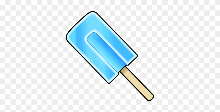 Popsicle Clipart Blue - Ice Pop #555606