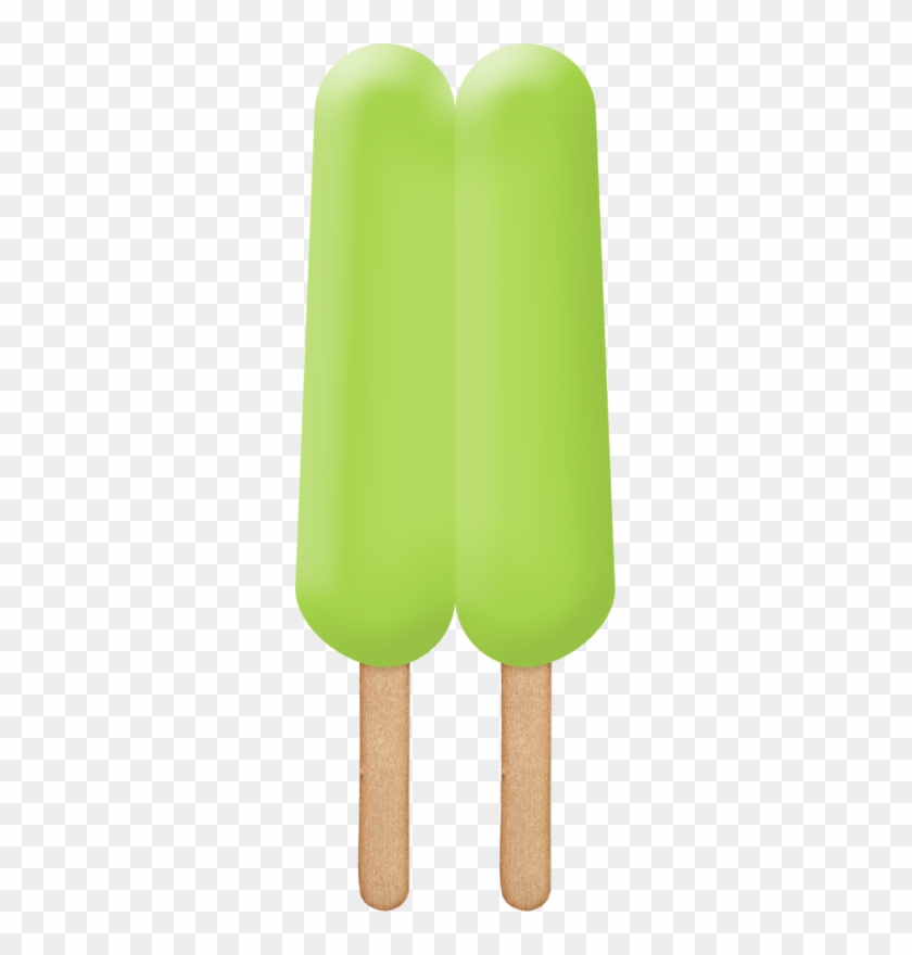 Lime Green Popsicle Png - Neon Green Popsicle #555614