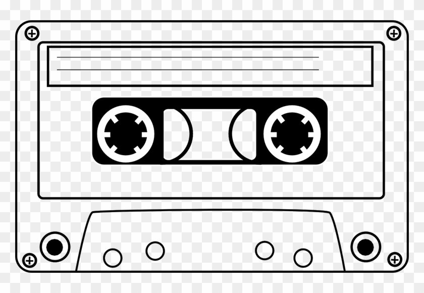 Mixtape - Cassette Tape Black And White #555630