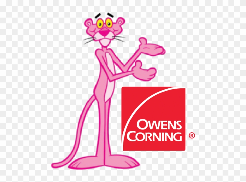 Pink Panther Owens Corning Roof Shingles Insulation - Owens Corning Pink Panther #555703