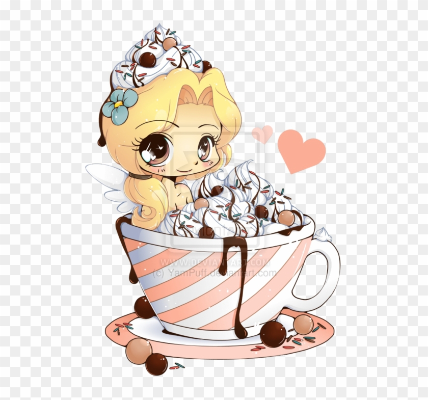 Hot Cocoa Emiko - Chibi Girl In Hot Chocolate #555725