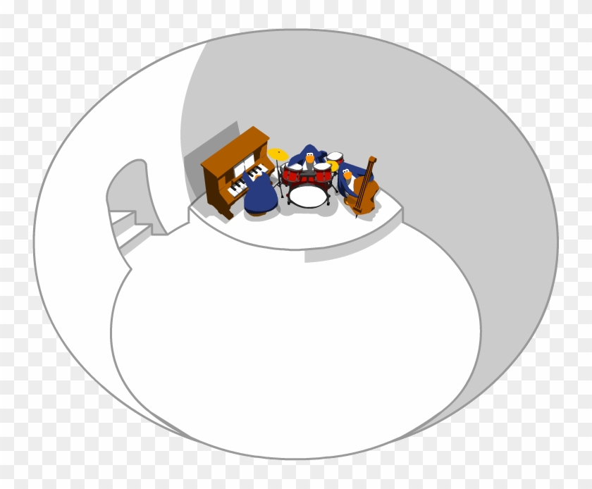 January Igloo Clipart - Penguin Chat Igloo #555767