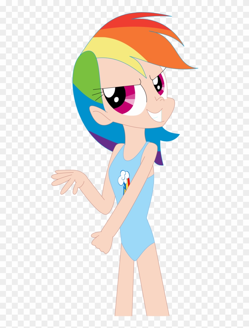 Michaelsety, Clothes, Human, Humanized, One-piece Swimsuit, - Art #555813