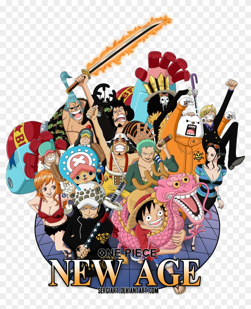 One Piece Luffy Crew Age