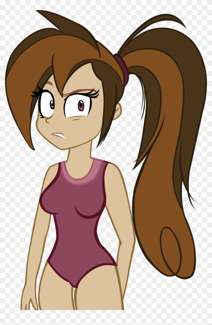 Wubcake In Swimsuit Vector By Hunterz263 Wubcake In - Wubcake Oc #555902