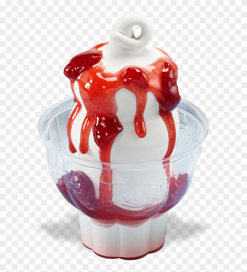 Hot Fudge Sundae Treats Menu Dairy Queen - Strawberry Sundae Dairy Queen #555941