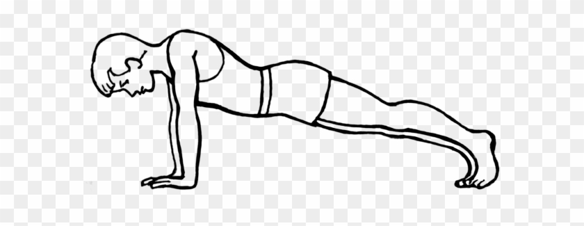 Push-up - Clipart - Push Ups Stick Figure #555942