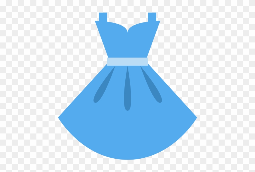 Cloth, Clothing, Dress, Top, One, Piece Icon - Vestido Emoji Png #555983