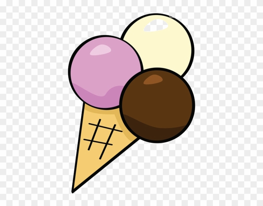 Ice Cream Cone Chocolate Ice Cream - Ice Cream Cone Chocolate Ice Cream #556101
