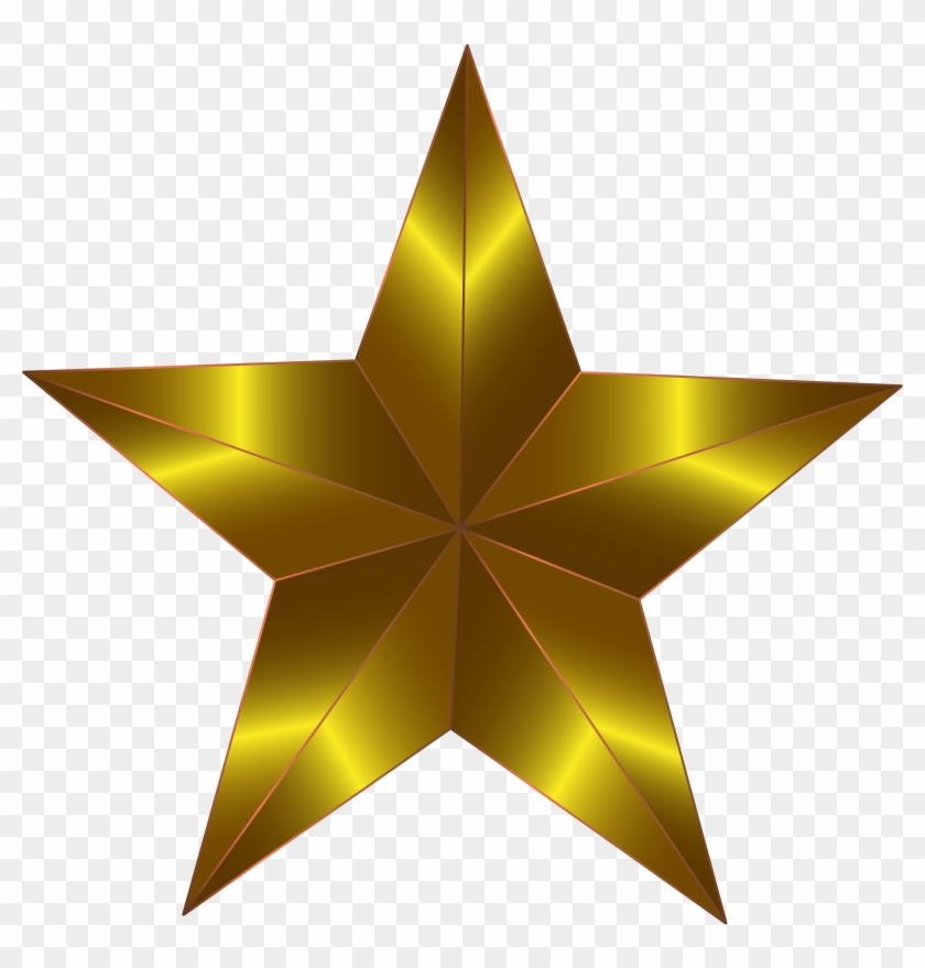 Big Image - Golden Stars Hd Png #556109