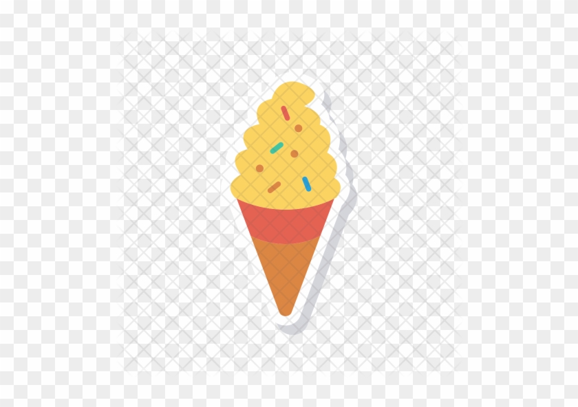 Ice-cream Icon - Vector Graphics #556114