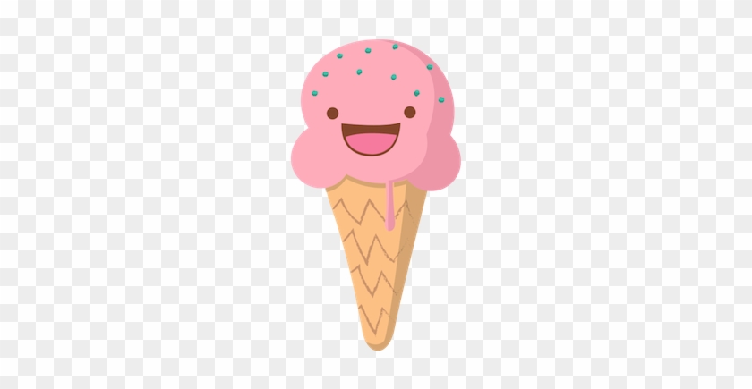 Copyright 2017 Ice Cream Flip Llc - Smiling Ice Cream Png #556116