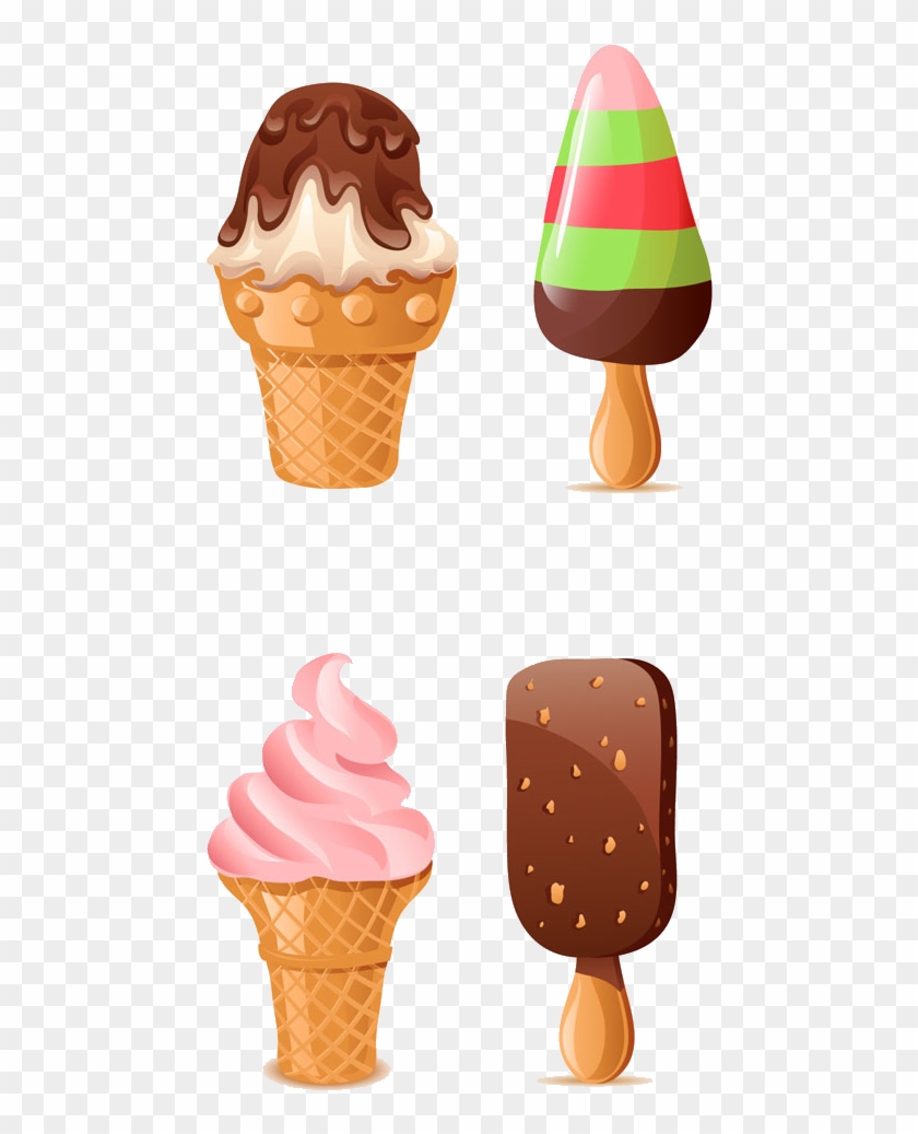 Ice Cream Cone Sundae Snow Cone - Ice Cream Cone Sundae Snow Cone #556310