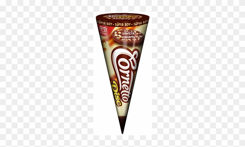 Cornetto Disc Vanilla Caramel Ice Cream 160ml - Cornetto #556253