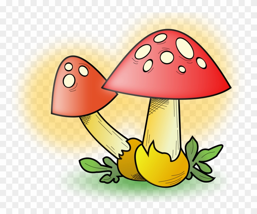 Free Clipart - Cute Mushrooms Yard Sign #556314