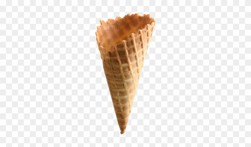Empty Ice Cream Cone Isolated - Ice Cream Cone #556343