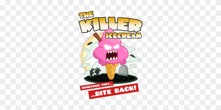 The Killer Icecream Movie Poster Tee - Ice Cream Killer Art #556413