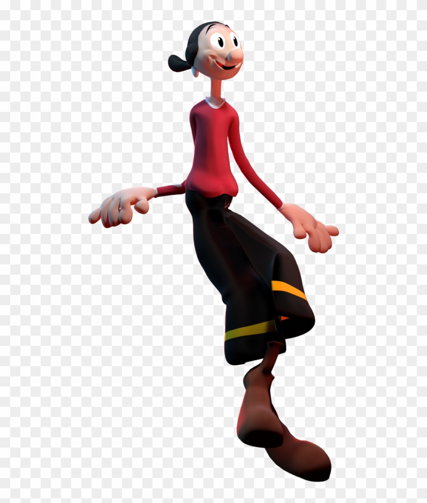 Popeye Olive Oyl By Nicolaigjelsvike - Cartoon - Free Transparent PNG  Clipart Images Download
