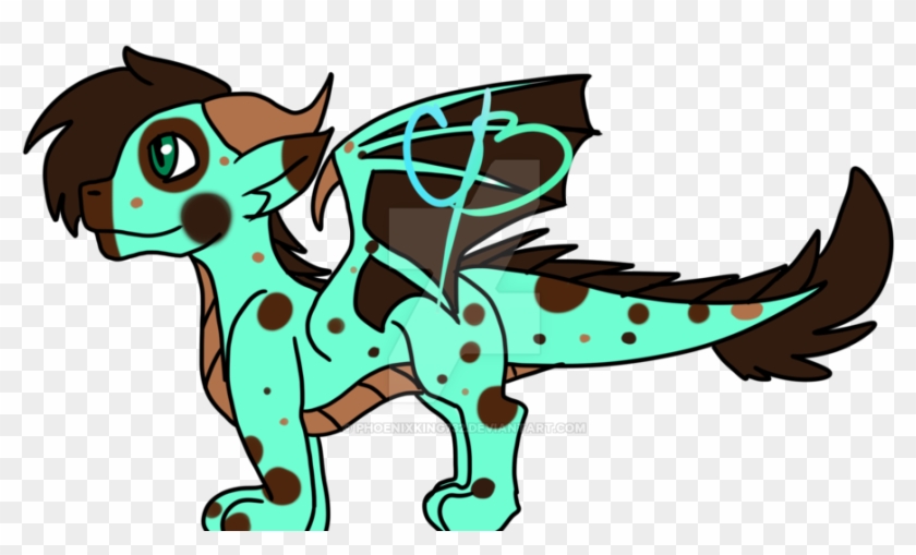 Mint Chocolate Dragon Adopt- Open By Phoenixking732 - Mint Chocolate Dragon Adopt- Open By Phoenixking732 #556447