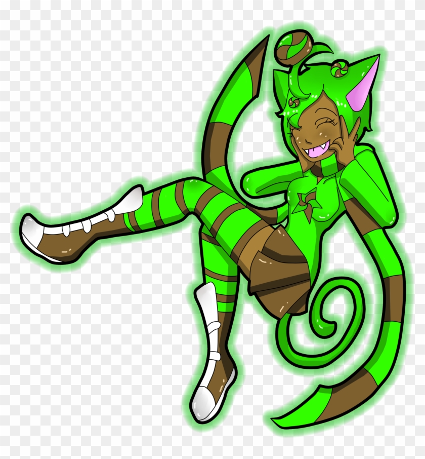 Mint Chocolate Trickster By Greeny-star - Illustration #556460