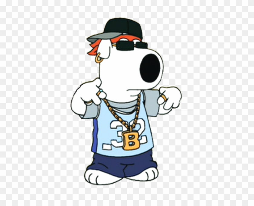 Share This Image - Brian Family Guy Gangster - Free Transparent PNG Clipart...