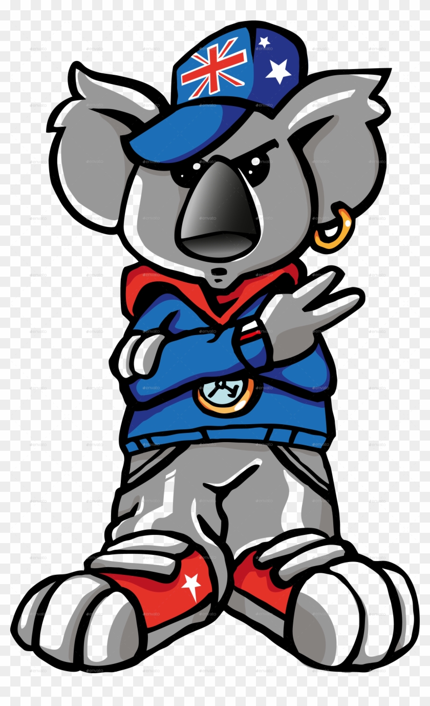 Koala Rap Cartoon - Cartoon Rap Png #556577