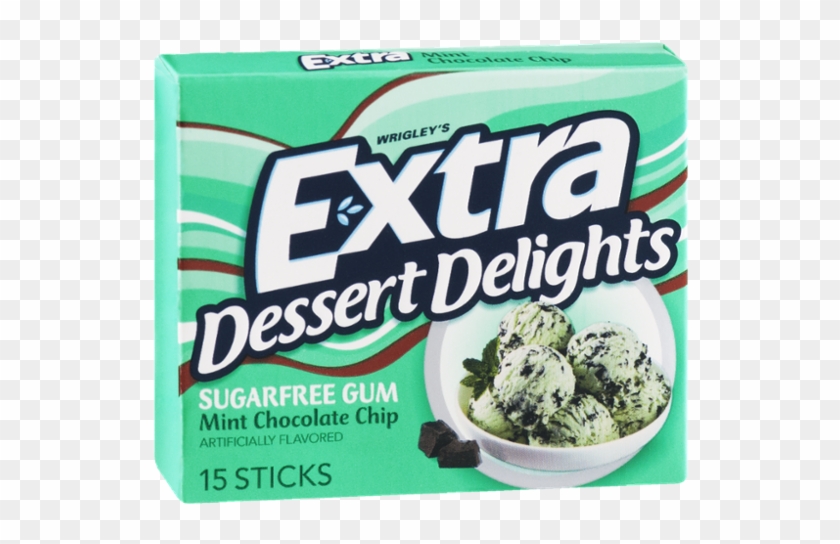 Wrigley's Extra Dessert Delights Mint Chocolate Chip - Extra Mint Chocolate Chip Gum #556579