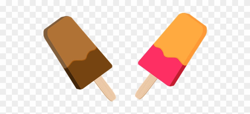 Ice Cream, Sweets, Dessert, Of The Blank - Ice Lolly Clipart #556587